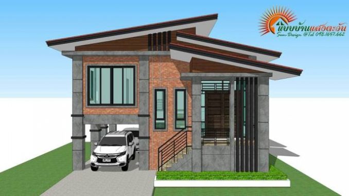 Modern Loft-Style 3-Bedroom Multi-Storey House Plan - Ulric Home